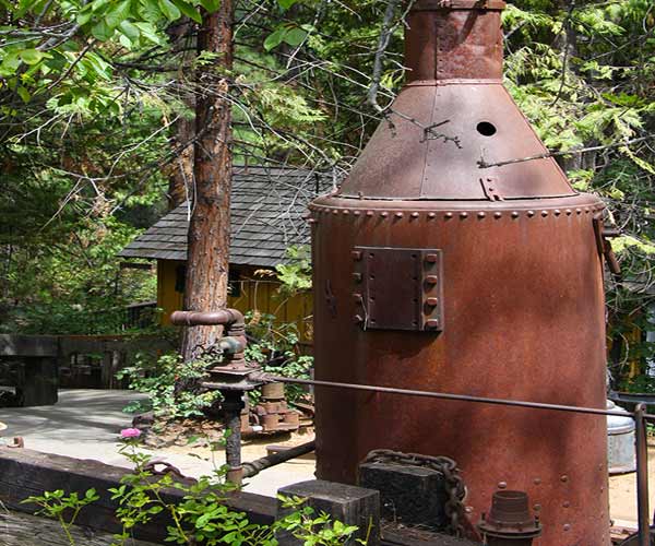 Sugar Pine Lumber Company Madera Flume By Linda Gast